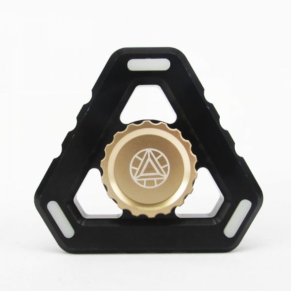Fidget spinner – Transformer Triangle (Black) | La Tienda Cubera
