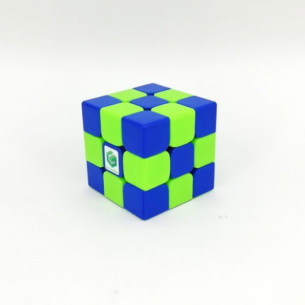 Cubo Illusion 3x3 (Verde y Azul)