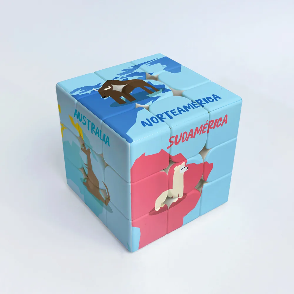 cubo mapamundi didactico